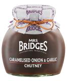 Mrs Bridges Caramelised Onion and Garlic Chutney - Buy Online on GoSupps.com