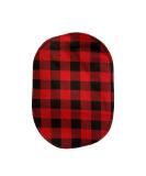 Ostomy Bag Cover Red Buffalo Check | Stylish & Comfortable | 3.25" Opening | International Shipping Available - Buy Online on GoSupps.com