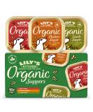 Lily s Kitchen Made with Natural Ingredients Adult Wet Dog Food Trays Organic Variety Pack Multipack (10 Trays x 150g) Multi 150 g (Pack of 10) - Buy Online on GoSupps.com