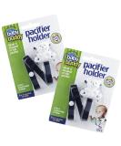 Baby Buddy Bear Pacifier Holder Clip - Pack of 2 Navy Clips | For Babies 4 Months & Up - Buy Online on GoSupps.com