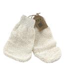TXV Mart Natural Exfoliating Sisal Body Bath Gloves - Deeply Clean, Remove Dead Skin | Bathroom Shower Spa - 1 Pair - Buy Online on GoSupps.com