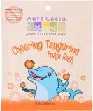Buy Aura Cacia Cheering Foam Bath with Tangerine & Sweet Orange Essential Oils - 2.5 oz Pack of 6 | International Shipping Available - Buy Online on GoSupps.com
