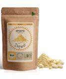 Spintz Bio Ginger Capsules - 210 Vegan High Dose 2000mg Organic Ginger Powder - Plastic-Free & Sustainably Packaged - Buy Online on GoSupps.com