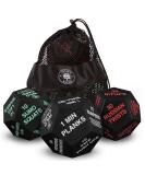Juliet Paige Exercise Dice for Home Fitness, Workouts, WOD, Cardio, HIIT, and Sports Green, White, and Red - Buy Online on GoSupps.com