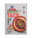 Buy McCormick Organic Taco Seasoning Mix 1 oz - Authentic Flavor for Tacos - Buy Online on GoSupps.com