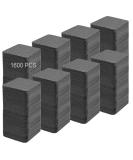 1600PCS Lint Free Nail Wipes - No Lint Nail Polish Remover & Eyelash Extension Cleaning Pads - Absorbent Gel Nail Polish Remover Wipes - Black - Buy Online on GoSupps.com