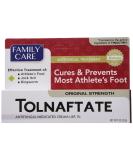 2 Pack Tolnaftate Cream USP 1% Antifungal Athlete's Foot Treatment - 1 OZ - Buy Online on GoSupps.com