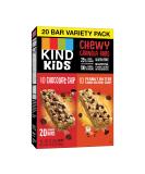 KIND Kids Granola Chewy Bar Variety Pack Gluten Free - Chocolate & Peanut Butter Chocolate Chip, 20-0.81 Oz Bars, 4 Packs, 80 Bars Total - Buy Online on GoSupps.com