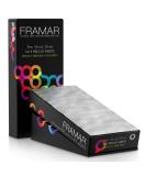 Framar 5x12 Star Struck Silver Pre Cut Aluminum Foil Sheets - 500 Hair Foils for Highlighting - Buy Online on GoSupps.com