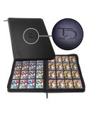 TopDeck 1000 Card Portfolio | 16 Pocket Trading Cards Album | Long Term Storage Binder | Side Load Sleeves | TCG Binder (Black) - Buy Online on GoSupps.com