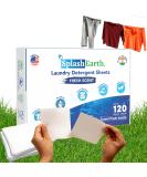 Travel Laundry Detergent Sheets - Eco-Friendly Non-Toxic 120 Loads Plastic-Free Washer Strips for Camping & Dorms - Buy Online on GoSupps.com