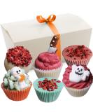 BRUBAKER Vegan Bath Chocolates Set - 6 Happy Monsters - Handmade Luxury for Relaxation | International Shipping - Buy Online on GoSupps.com