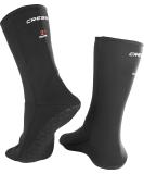 Cressi Anti-Slip 2.5mm Medium Black Socks - Durable Water Socks for Scuba Diving & Snorkeling - Buy Online on GoSupps.com