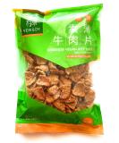 Taiwanese Vegan Beef Slice - Premium Textured Vegetable Protein (TVP) Imitation Meat Substitute - Non-GMO, No MSG - Buy Online on GoSupps.com