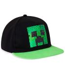 Minecraft Hat for Children | Black Pixelated Green Grid Cap with Logo | Perfect Accessories for Boys Ages 3+ - Buy Online on GoSupps.com