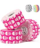 Barbell UP Professional Thumb Tape - Finger Protection for Weightlifting, Powerlifting, Crossfit, Yoga - Hand Grip Support for Deadlift, Barbell Hook Grip - SKULL - Buy Online on GoSupps.com