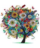 5D Diamond Painting Kit for Adults & Kids - Tree-2 Design | Special Shape Rhinestone Art Decor | Gift & Home Wall Decor - 11.8x11.8inch - Buy Online on GoSupps.com