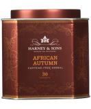 Harney & Sons African Autumn Herbal Rooibos Tea | Hibiscus, Cranberry, Orange | 30 Sachets - Buy Online on GoSupps.com