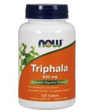 NOW Triphala 500mg 120 Tablets (2-Pack) - Organic Ayurvedic Herbal Supplement - Buy Online on GoSupps.com