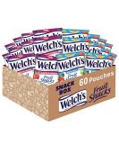 Welch's Fruit Snacks Mixed Fruit & Berries 'N Cherries Bulk Variety Pack Perfect for School Lunches Gluten Free 0.8 oz Individual Single Serve Bags (Pack of 60) - Buy Online on GoSupps.com