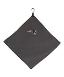 Team Effort New England Patriots 15"x15" Grey Microfiber Towel - Buy Online on GoSupps.com