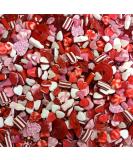 Red Pink & White Sweet Mix - 750g of Pick and Mix Sweets Love Theme Valentine's Includes Gummy Jelly & Fizzy Sweets - Buy Online on GoSupps.com
