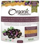 Organic Traditions Maca X-6 Black and Red-Purple 5.3 oz (150 g) - Buy Online on GoSupps.com