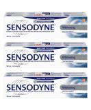 Sensodyne Sensitivity Whitening Toothpaste for Sensitive Teeth - 100ml (Pack of 3) - Buy Online on GoSupps.com