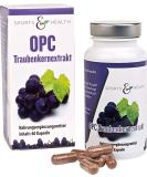 Buy High Dose OPC Capsules - 500mg Grape Seed Extract & 350mg Pure OPC - Vegan 2-Month Supply (34g) - Certified Quality - International Shipping Available - Buy Online on GoSupps.com
