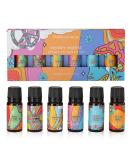 Shop Folkulture Essential Oil Set - Patchouli & Cedarwood Diffuser Oils | 6 Scents for Home Fragrance | Aromatherapy Oil Set 0.06 Fl Oz - Buy Online on GoSupps.com