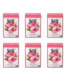 Wild Rose Bar Soap by SoF Body Care (Formerly South of France Body Care) | Triple-Milled Soap with Shea Butter + Essential Oils | Vegan  Non-GMO Body Soap | 6 oz Bar | 6 Bars Wild Rose 6 Bars - Buy Online on GoSupps.com