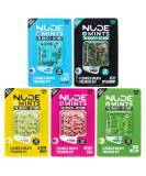 Nude Breath Mints Variety Pack - 150 Mint Capsules | Keto-Friendly, Gluten-Free, Zero Sugar | Freshens Breath, Cleanses Gut | 5 Pack for Instant Freshness - Buy Online on GoSupps.com
