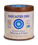 Blue Lotus Chai - Traditional Masala Chai - Makes 100 Cups - 3 Ounce Masala Spiced Chai Powder with Organic Spices - Instant Indian Tea No Steeping - No Gluten 3 Ounce (Pack of 1) - Buy Online on GoSupps.com