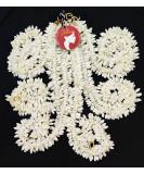 Pretty Charming White Artificial Hair Gajra - Soft Plastic Jasmin Flowers - Buy Online on GoSupps.com