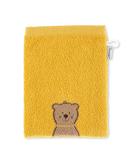 Buy Sterntaler Washcloth Bear Ben - 21x15 cm Yellow | Soft Cartoon Baby Washcloth for International Shipping - Buy Online on GoSupps.com