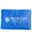 Roscoe Medical Gel Ice Pack - Reusable Cold Pack for Injuries - Shoulder, Knee, Back - 7.5 x 11 Inches - Buy Online on GoSupps.com