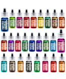Fat-Soluble Food Coloring for Chocolate - 26 Oil-Based Colors for Baking & Fondant | Tasteless Liquid Food Color for Cocoa Butter & Tarts - 6ml Pack - Buy Online on GoSupps.com