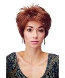 WIG ME UP 81448-30 Ladies Short Teased Wig in Copper Brown | International Shipping Available - Buy Online on GoSupps.com