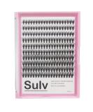 Buy Sulv 200Pcs Eyelash Extensions - 10/12/14mm Mixed 3D Russian Volume Faux Lashes | Individual 20D Cluster Eyelashes for Natural Makeup - Buy Online on GoSupps.com