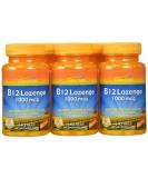 Thompson B12 Lozenge - Natural Cherry Flavor 1000 mcg | 30 Lozenges | Energy & Wellness - Buy Online on GoSupps.com