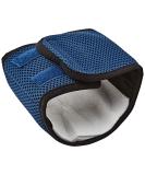 Trixie 23661 Male Dog Bandana - Dark Blue Mesh | Size S (29-37 cm) | International Shipping Available - Buy Online on GoSupps.com