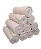 Elastic Bandage Wrap with Self-Closure [Pack of 10] 6 Inch Comfort Athletic Compression Roll  5 Yards Stretched for Customized Compression on Knee  Ankle  Wrist + Vakly First Aid Kit Guide (6''X10) 6 Inch (Pack of 10) - Buy Online on GoSupps.com