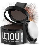 LEJOU Root Powder Black - Waterproof Hair Concealer for Women & Men | Hair Thickening Solution 4g - International Shipping Available - Buy Online on GoSupps.com