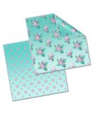 Microfiber Cleaning Cloths - Pack of 2 Glasses Cloths with Flamingo Motif | 20x20cm | International Shipping - Buy Online on GoSupps.com