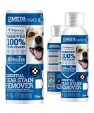 MediPaws Dog Tear Stain Remover | Gentle Eye Cleaner & Stain Preventer | 100% Natural Formula | Made In UK | 250ml - Buy Online on GoSupps.com