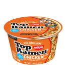 Nissin Top Ramen Bowl Ramen Noodle Soup, Chicken, 3.42 Ounce (Pack of 6) Chicken 3.42 Ounce (Pack of 6) - Buy Online on GoSupps.com
