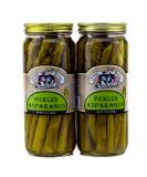 Amish Wedding Foods Pickled Asparagus 16 oz - Pack of 2 | Delicious and Fresh - Buy Online on GoSupps.com