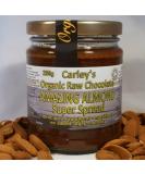 Carley's Organic Raw Chocolate and Almond Spread 250g - Buy Online on GoSupps.com