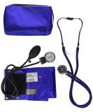 Shop NCD Medical/Prestige Medical Set | Aneroid Manometer & Dual Head Stethoscope - Royal Blue | International Shipping Available - Buy Online on GoSupps.com