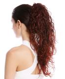 Buy Wig Me Up-237-V-4T350 | 50cm Brown-Red Mix Afro Rasta Braid Ponytail with Lured Curls - International Shipping Available - Buy Online on GoSupps.com
